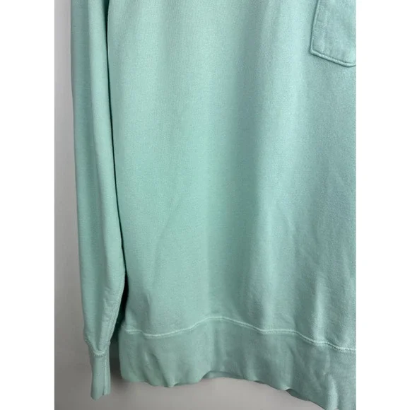 *Flaw Todd Snyder x Champion Midweight Pocket Sweatshirt Mint Green Crewneck 2XL - Picture 14 of 16